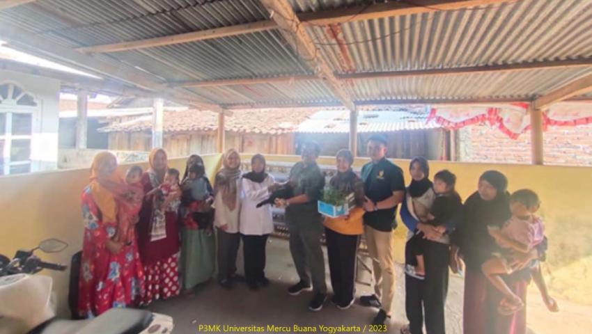 Cegah Stunting di Candisari, Peternakan UMBY adakan Konsep Integrasi Tanaman Ternak Ayam Kampung